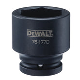 DeWALT DWMT75177OSP Impact Socket, 41 mm Socket, 3/4 in Drive, 6-Point, CR-440 Steel, Black Oxide